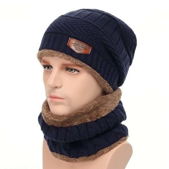 Windproof Men And Women Winter Knitted Beanie - Picture 3 of 3